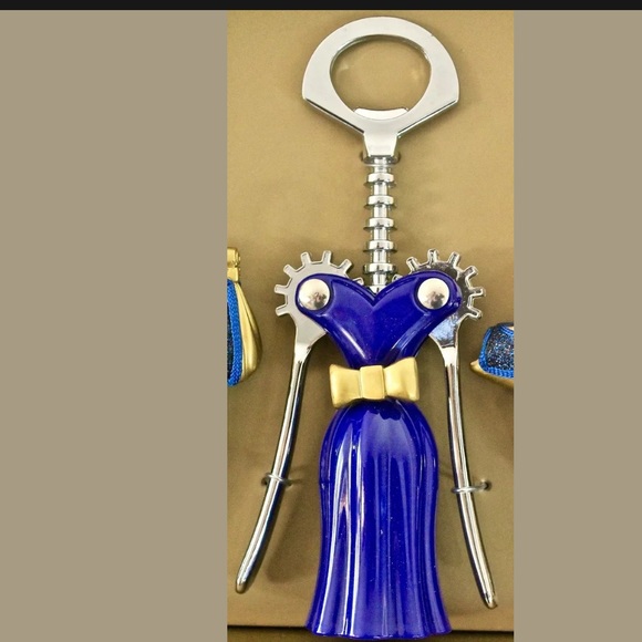 WILD EYE DESIGNS FASHION WINE SET STOPPER CORKS - Picture 3 of 7